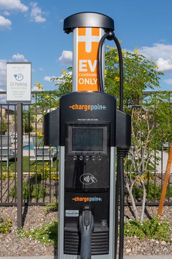 Community ev charging station